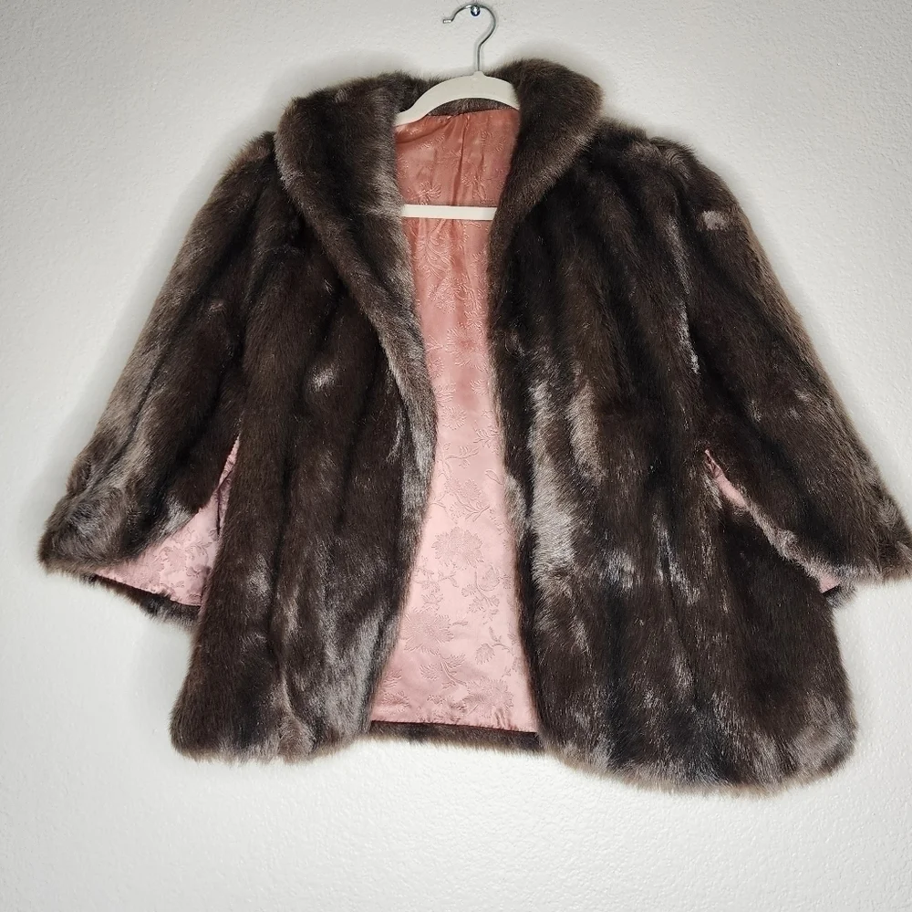 Vintage Regina Glenara By Glenoit Fur Shaw OS